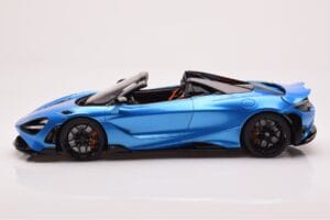 McLaren 765LT Spider Albastru GT Spirit 1:18 GT886 Rășină - imaginea 3 din 6