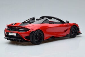 McLaren 765LT Spider Roșu GT Spirit 1:18 GT420 Rășină - imaginea 2 din 6
