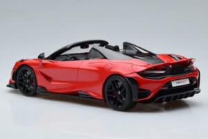 McLaren 765LT Spider Roșu GT Spirit 1:18 GT420 Rășină - imaginea 5 din 6