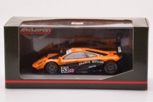 McLaren F1 GTR #53 Giroix Racing D. Giroix / C. Deletraz / L. Sala 24 Hours of Le Mans 1996 Minichamps 1:43 530164353 Metal - imaginea 4 din 4