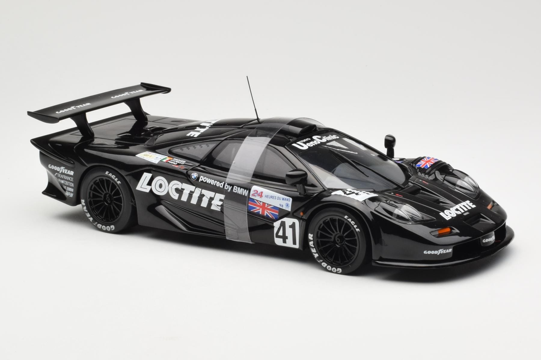 McLaren F1 GTR Loctite #27 T. Bäscher / R. Capello / E. Pirro 24 Hours of Le Mans 1998 UT Models 1:18 39821 Metal - imaginea 4 din 6