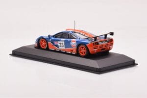 McLaren F1 GTR #33 Gulf Racing R. Bellm / M. Weaver / J-J. Lehto 24 Hours of Le Mans 1996 Minichamps 1:43 530164333 Metal - imaginea 3 din 4