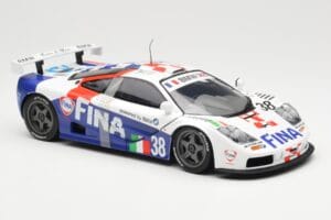 McLaren F1 GTR #38 M. Duez / M. Soper / E. Lafitte Team Bigazzi 24 Hours of Le Mans 1996 UT Models 1:18 80439421484 Metal - imaginea 4 din 6