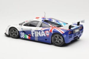 McLaren F1 GTR #38 M. Duez / M. Soper / E. Lafitte Team Bigazzi 24 Hours of Le Mans 1996 UT Models 1:18 80439421484 Metal - imaginea 5 din 6