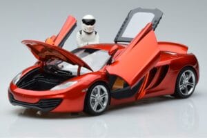 McLaren MP4-12C Cu Figurina Stig Top Gear Minichamps 1:18 519101330 Metal - imaginea 2 din 7