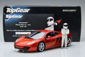 McLaren MP4-12C Cu Figurina Stig Top Gear Minichamps 1:18 519101330 Metal - imaginea 7 din 7