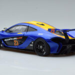 McLaren P1 GTR Albastru Cu Dungi Galbene AUTOart 1:18 - image 6 of 7
