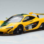 McLaren P1 GTR Galben Cu Dungi Verzi AUTOart 1:18