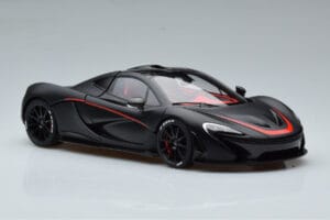 McLaren P1 Negru Mat AUTOart 1:18 76027 Metal - imaginea 5 din 9