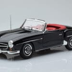 Mercedes 190 SL W121 Cabriolet Negru Minichamps 1:18