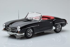 Mercedes 190 SL W121 Cabriolet Negru Minichamps 1:18