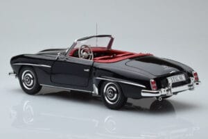Mercedes 190 SL W121 Cabriolet Negru Minichamps 1:18 100037030 Metal - imaginea 6 din 8