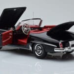Mercedes 190 SL W121 Cabriolet Negru Minichamps 1:18 - image 7 of 8