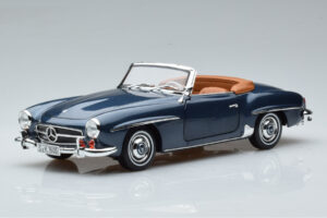 Mercedes 190 SL W121 Roadster Albastru Norev 1:18