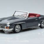 Mercedes 190 SL W121 Roadster Gri Norev 1:18 183402 Metal