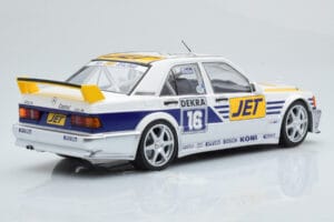 Mercedes 190E 2.5-16 W201 EVO 1 Jet #16 F. Biela Team Ms-Jet Racing DTM 1990 Minichamps 1:18 155903616 Metal - imaginea 2 din 6