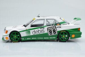 Mercedes 190E 2.5-16 W201 EVO 2 Debis #88 B. Schneider Team Zackspeed DTM 1991 Minichamps 1:18 155913688 Metal - imaginea 3 din 6