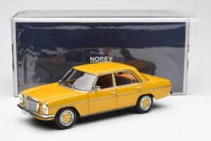 Mercedes 200/8 W115 Sahara Galben Norev 1:18 183771 Metal - imaginea 8 din 8