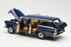 Mercedes 200 Universal W115 Albastru Norev 1:18 183599 Metal - imaginea 5 din 8