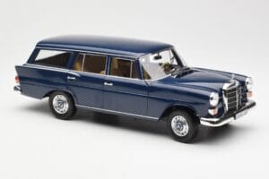 Mercedes 200 Universal W115 Albastru Norev 1:18 183599 Metal - imaginea 6 din 8
