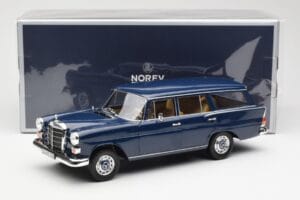 Mercedes 200 Universal W115 Albastru Norev 1:18 183599 Metal - imaginea 8 din 8