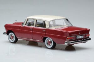 Mercedes 200 W110 Roșu Norev 1:18 183706 Metal - imaginea 7 din 7