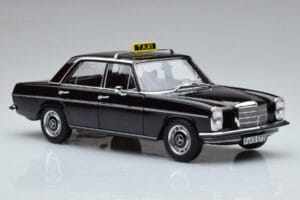 Mercedes 200 W115 Taxi Norev 1:18 183776 Metal - imaginea 5 din 7
