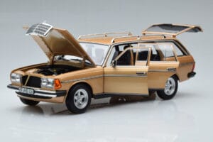 Mercedes 200T S123 AMG Package Bej Norev 1:18 183739 Metal - imaginea 2 din 9