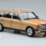 Mercedes 200T S123 AMG Package Bej Norev 1:18 - image 6 of 9