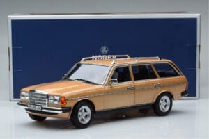 Mercedes 200T S123 AMG Package Bej Norev 1:18 183739 Metal - imaginea 9 din 9