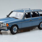 Mercedes 200T S123 Albastru Norev 1:18