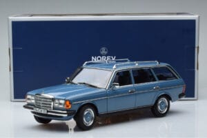 Mercedes 200T S123 Albastru Norev 1:18 183737 Metal - imaginea 7 din 7