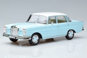 Mercedes 220 S W111 Albastru Norev 1:18 183920 Metal