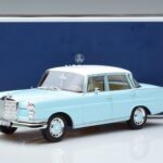 Mercedes 220 S W111 Albastru Norev 1:18 183920 Metal - image 7 of 7
