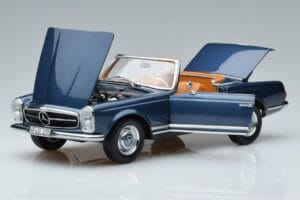Mercedes 230 SL W113 Pagoda Albastru Ediție Limitată Norev 1:18 183767 Metal - imaginea 2 din 8