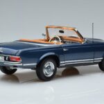 Mercedes 230 SL W113 Pagoda Albastru Ediție Limitată Norev 1:18 183767 Metal - image 3 of 8