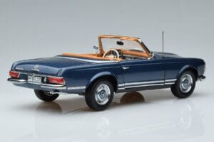 Mercedes 230 SL W113 Pagoda Albastru Ediție Limitată Norev 1:18 183767 Metal - imaginea 3 din 8