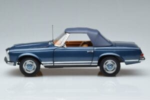 Mercedes 230 SL W113 Pagoda Albastru Ediție Limitată Norev 1:18 183767 Metal - imaginea 4 din 8
