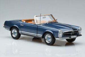 Mercedes 230 SL W113 Pagoda Albastru Ediție Limitată Norev 1:18 183767 Metal - imaginea 6 din 8