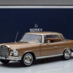 Mercedes 250 SE Coupe W111 Auriu Metalizat Norev 1:18 - image 7 of 7