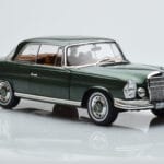 Mercedes 250 SE Coupe W111 Verde Metalizat Ediție Limitată Norev 1:18 183764 Metal - image 5 of 7