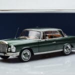Mercedes 250 SE Coupe W111 Verde Metalizat Ediție Limitată Norev 1:18 183764 Metal - image 7 of 7