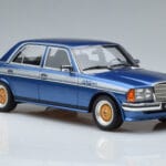 Mercedes 280 E AMG W123 Albastru Otto 1:18 OT221 Rășină - image 4 of 6
