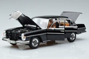 Mercedes 280 SE W108 Negru Norev 1:18 183762 Metal - imaginea 2 din 7