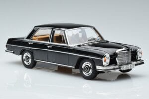 Mercedes 280 SE W108 Negru Norev 1:18 183762 Metal - imaginea 5 din 7