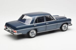 Mercedes 280 SE W108 Albastru Închis Metalizat Norev 1:18 183534 Metal - imaginea 3 din 8