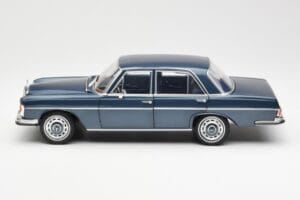 Mercedes 280 SE W108 Albastru Închis Metalizat Norev 1:18 183534 Metal - imaginea 4 din 8