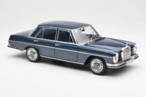 Mercedes 280 SE W108 Albastru Închis Metalizat Norev 1:18 183534 Metal - imaginea 6 din 8