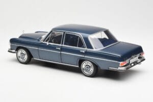 Mercedes 280 SE W108 Albastru Închis Metalizat Norev 1:18 183534 Metal - imaginea 7 din 8