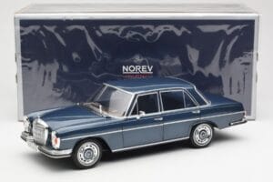 Mercedes 280 SE W108 Albastru Închis Metalizat Norev 1:18 183534 Metal - imaginea 8 din 8
